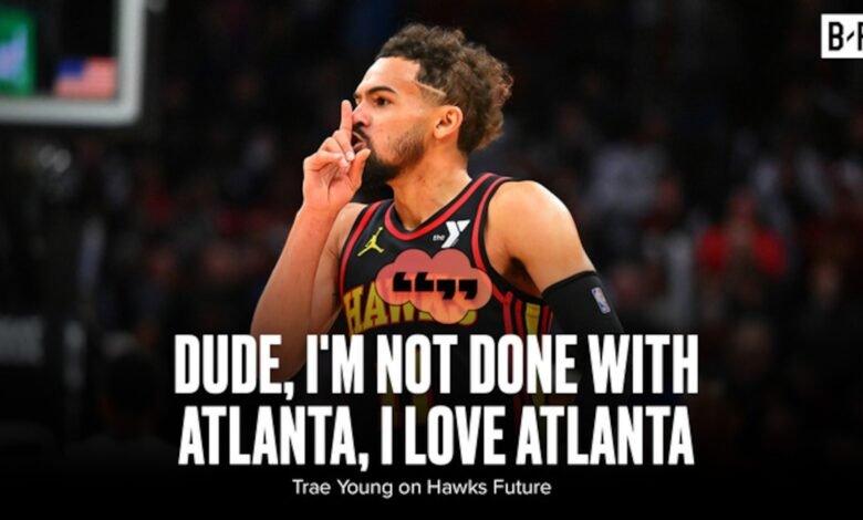 Trae Young de los Hawks niega los rumores comerciales de la NBA en el video del anuncio de Hard Iced Tea Trae Young de los Hawks niega los rumores comerciales de la NBA en el video del anuncio de Hard Iced Tea