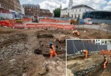 Se descubre una espeluznante mazmorra “vil” que contiene secretos de 2.000 años de antigüedad debajo de la concurrida plaza del mercado del Reino Unido