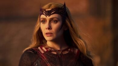 Elizabeth Olsen en la fatiga del superhéroe, expuesta para el regreso de MCU