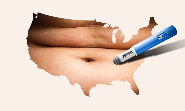 Las pastillas para adelgazar pueden estar haciendo que Estados Unidos adelgace más rápido de lo que nadie esperaba. Las pastillas para adelgazar pueden estar haciendo que Estados Unidos adelgace más rápido de lo que nadie esperaba.