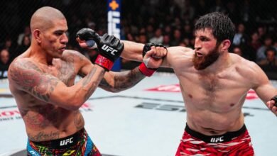 Predecir, las mejores probabilidades y probabilidades de UFC para Magomed Ankalaev en comparación con Alex Pereira 2
