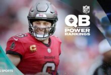 Semana 6 NFL QB: ¿Baker Mayfilerd’s Baker Mayfaneers entrará en el mejor año? Geno Smith de Raiders Plummets