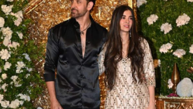 La pareja Hrithik Roshan-Saba Azad marcó goles…; Se ve impresionante…