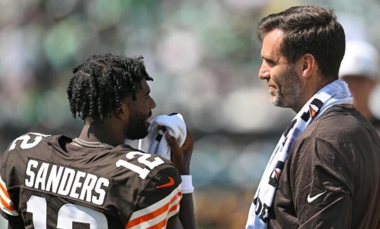 Shedeur Sanders reacciona después de que los Browns cambiaran al veterano QB Joe Flacco a los Bengals: “Me ha ayudado mucho”