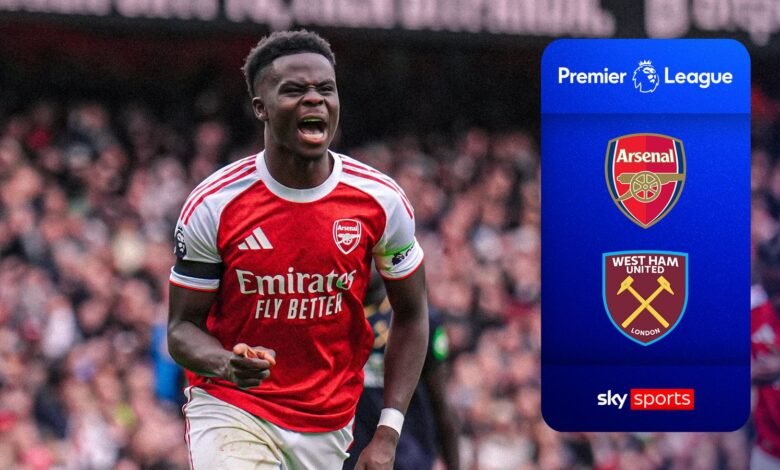 ¡El Arsenal dominó West Ham hasta la cima!