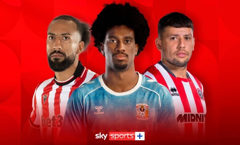 Stoke, Coventry, Sheff Utd en acción | ¡Efl en el cielo directo!