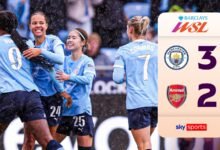 Man City 3-2 Arsenal | Lo más destacado del WSL