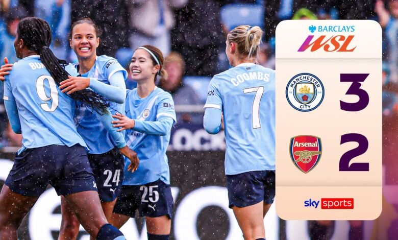 Man City 3-2 Arsenal | Lo más destacado del WSL