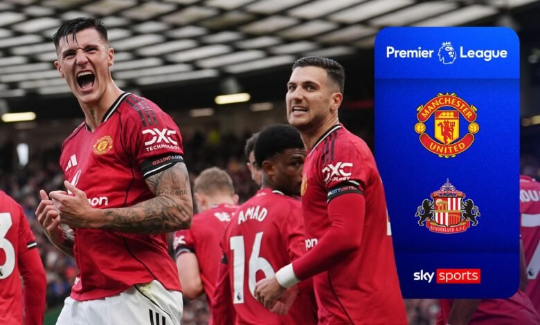 Sesko anotó el primer gol de Old Trafford en la gran victoria para Amorim