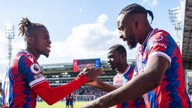 Wilfried Zaha responde a Jean-Philippe Mateta por los comentarios de Francia mientras chocan excompañeros del Crystal Palace | noticias de futbol
