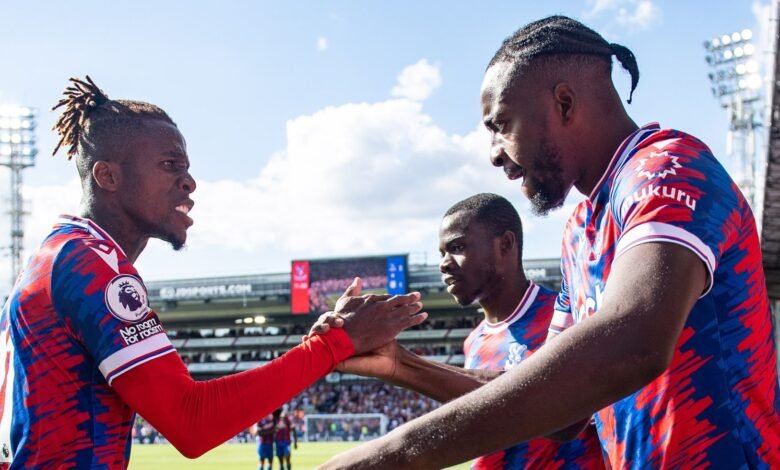 Wilfried Zaha responde a Jean-Philippe Mateta por los comentarios de Francia mientras chocan excompañeros del Crystal Palace | noticias de futbol Wilfried Zaha responde a Jean-Philippe Mateta por los comentarios de Francia mientras chocan excompañeros del Crystal Palace | noticias de futbol