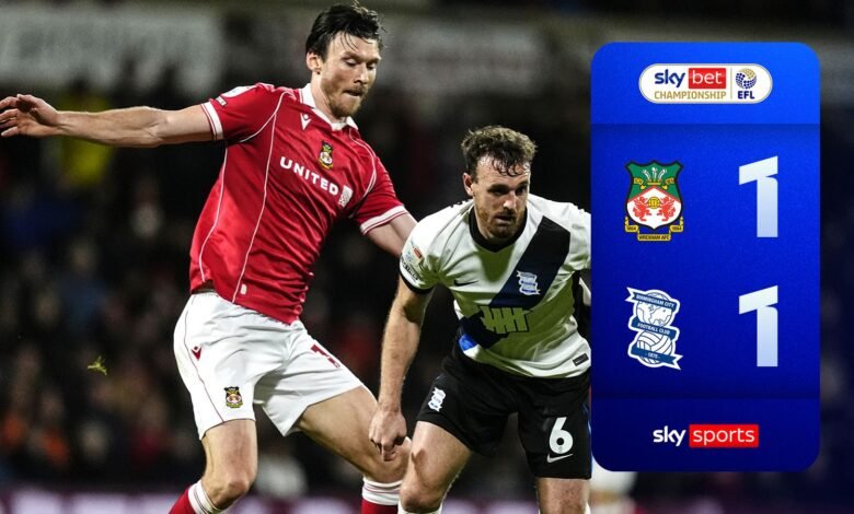 Wrexham 1-1 Birmingham | Resaltar el campeonato