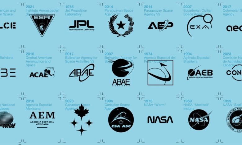 Archivo de logotipos de exploración espacial Archivo de logotipos de exploración espacial