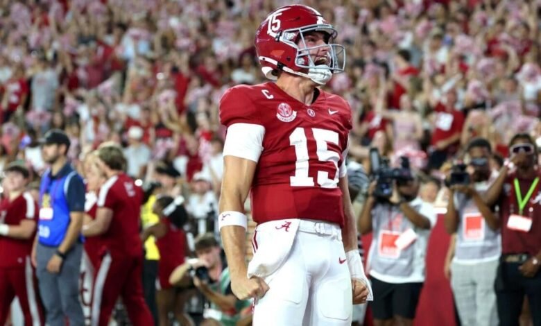 Probabilidades de Alabama en comparación con Vanderbilt, Predicción de expertos, 6 semanas de opciones de fútbol universitario