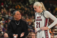 Dawn Staley confía en que Carolina del Sur ‘no perderá el ritmo’ a pesar de la lesión de Chloe Kitts que puso fin a la temporada