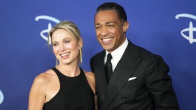 El ex copresentador de ‘GMA’ TJ Holmes y Amy Rabach están empleados