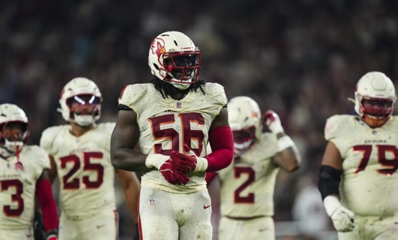 El cardenal excluyó a DL Darius Robinson