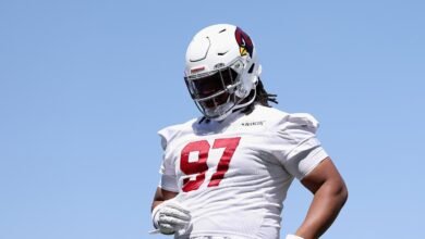 Los Cardinals abrieron la selección de primera ronda durante el entrenamiento de Walter Nolen