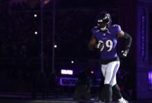 Los Chargers cambiaron por Odafe Oweh y enviaron a Alohi Gilman a los Ravens