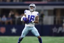 Los Cowboys renuncian al WR Jalen Cropper