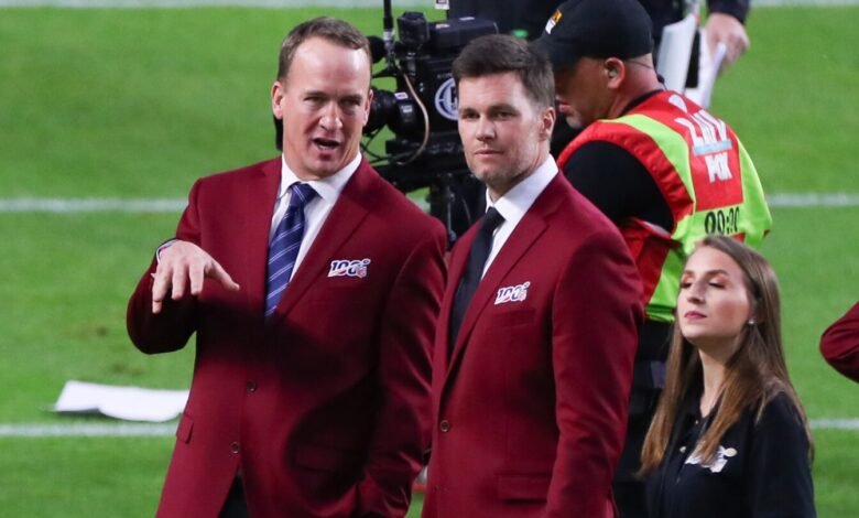 Tom Brady, Peyton Manning, nombró a su monte. Rushmore