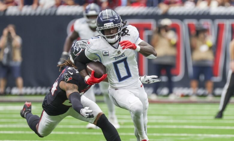 Calvin Ridley perdió la práctica nuevamente para los titanes
