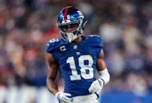 Informe: Darius Slayton se perderá el partido el jueves con una lesión en la ola