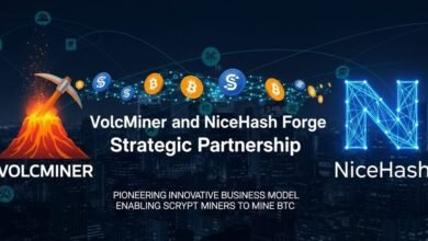 VolcMiner y Nicehash Forge Strategic Partnership para ser pionero en el modelo de negocio innovador que permite a los mineros de cifrado extraer BTC