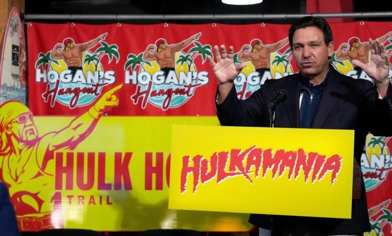 La leyenda de la lucha libre Hulk Hogan para honrar el sendero frente al mar de Florida