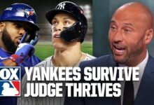 Los Yankees ‘tienen algo cocinando’ 🔥 Derek Jeter, A-Rod y Big Papi reaccionan a la victoria del Juego 3 contra los Azulejos