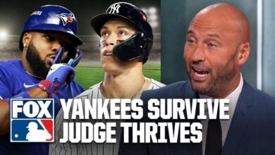 Los Yankees ‘tienen algo cocinando’ 🔥 Derek Jeter, A-Rod y Big Papi reaccionan a la victoria del Juego 3 contra los Azulejos
