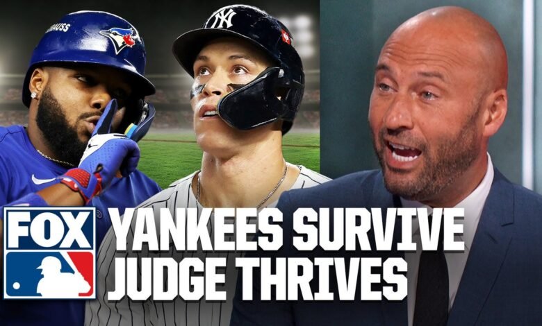Los Yankees ‘tienen algo cocinando’ 🔥 Derek Jeter, A-Rod y Big Papi reaccionan a la victoria del Juego 3 contra los Azulejos Los Yankees ‘tienen algo cocinando’ 🔥 Derek Jeter, A-Rod y Big Papi reaccionan a la victoria del Juego 3 contra los Azulejos