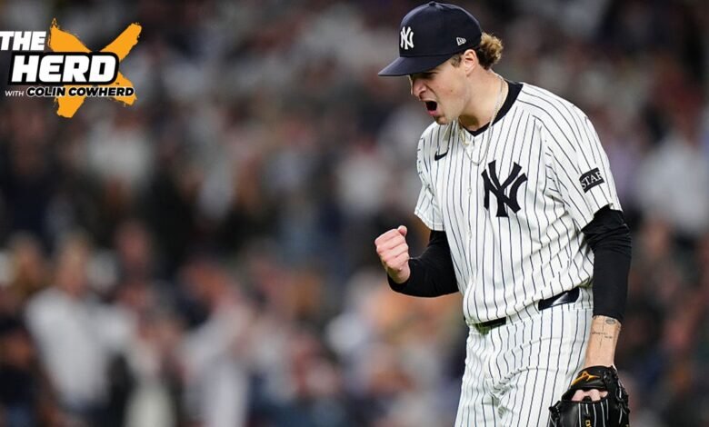 Cam Schlittler de los Yankees brilla en octubre con la victoria para eliminar 12 accidentes cónsugos en comparación con los Medias Rojas | Encendido Cam Schlittler de los Yankees brilla en octubre con la victoria para eliminar 12 accidentes cónsugos en comparación con los Medias Rojas | Encendido