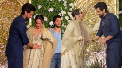 ¡Mirar! Zaheer Iqbal bromea sobre los rumores de embarazo de Sonakshi Sinha