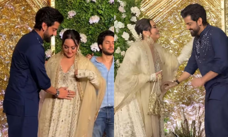 ¡Mirar! Zaheer Iqbal bromea sobre los rumores de embarazo de Sonakshi Sinha ¡Mirar! Zaheer Iqbal bromea sobre los rumores de embarazo de Sonakshi Sinha