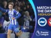 Brighton remontó para derrotar a Brentford