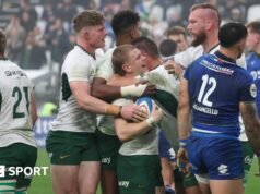 Italia 14-32 Sudáfrica: los Springboks se sobrepusieron a la tarjeta roja de Franco Mostert y ganaron en Turín
