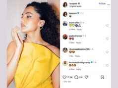 ¡Publicado! ¿Qué hace Taapsee?