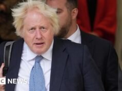 Boris Johnson abandonó apresuradamente el equipo de investigación de Covid