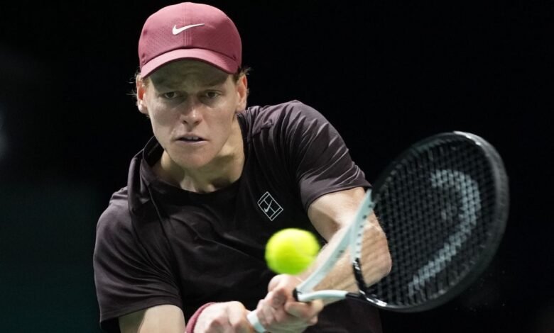 Sinner llegó a la final del Masters de París y ocupó el puesto número 1 del ranking Sinner llegó a la final del Masters de París y ocupó el puesto número 1 del ranking