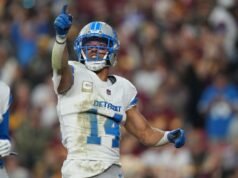 Amon-Ra St. Brown de los Leones se disculpa si el ‘baile de Trump’ fue ofensivo