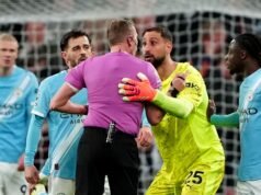 Newcastle 2-1 Man City: Ruben Dias furioso cuando Harvey Barnes empuja a Gianluigi Donnarumma sin castigo por el gol de la victoria | noticias de futbol