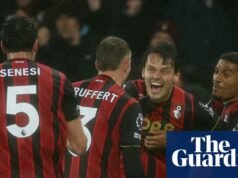 West Ham perdió una ventaja de 2 goles cuando Unal salvó un empate para Bournemouth | primera división