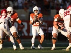 Texas-Arkansas asa trolls en el fútbol universitario Semana 13