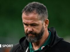 Irlanda 13-24 Sudáfrica: Andy Farrell ‘increíblemente orgulloso’ del caos irlandés en la derrota de los Springbok