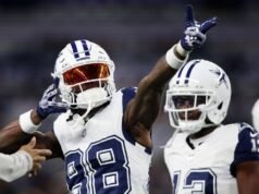 La falta del toque de queda en Las Vegas conduce a la disciplina de los Cowboys WR