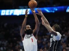 James Harden hace historia en los Clippers, elogiado por los fanáticos de la NBA en su victoria contra Cooper Flagg y Mavs