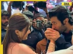 Vijay Deverkonda elogia a Rashmika Mandana y la apoda en el evento de éxito de novias