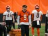 El mariscal de campo de los Bengals, Joe Burrow, no regresará el domingo contra los Patriots