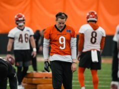 El mariscal de campo de los Bengals, Joe Burrow, no regresará el domingo contra los Patriots